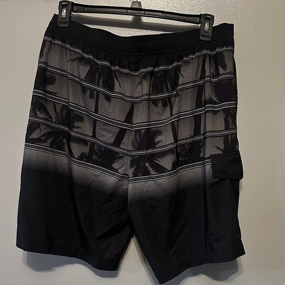 Tropical Vibes Men's Swim Trunks - Picture 3 of 4